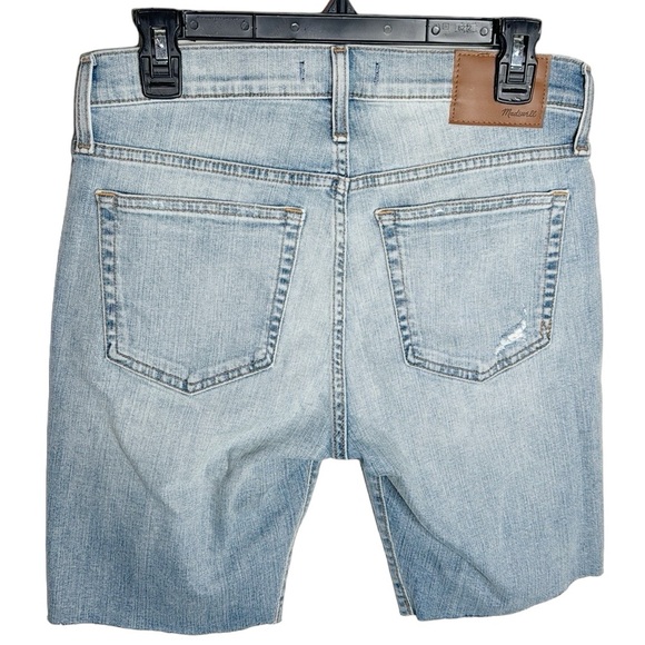 Madewell 9” denim distressed shorts size W28 - Picture 4 of 15